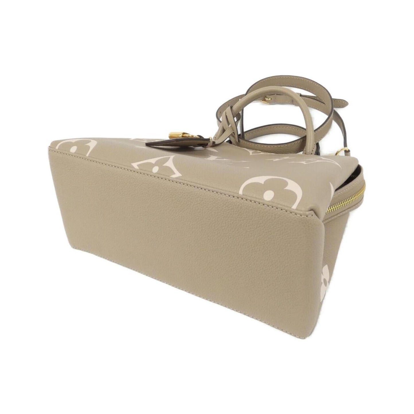 Louis Vuitton Cream Tourterelle Leather Handbag Shoulder Bag