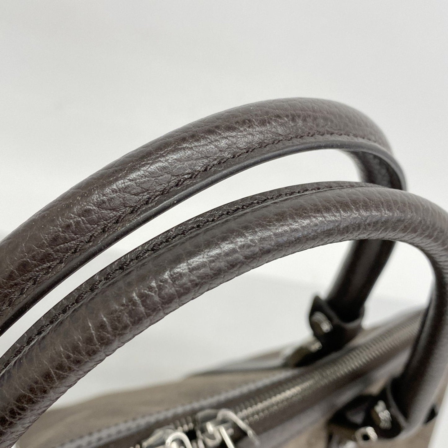 Gucci Brown Canvas Handbag