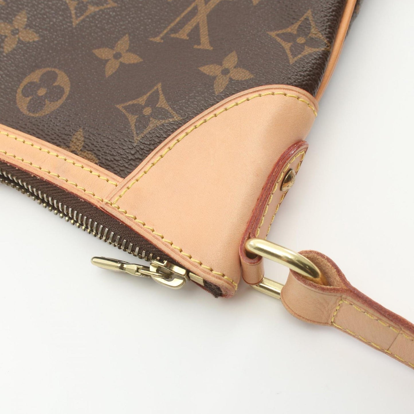 Louis Vuitton Monogram Brown Monogram Monogram Leather Pvc Coated Canvas Shoulder Bag