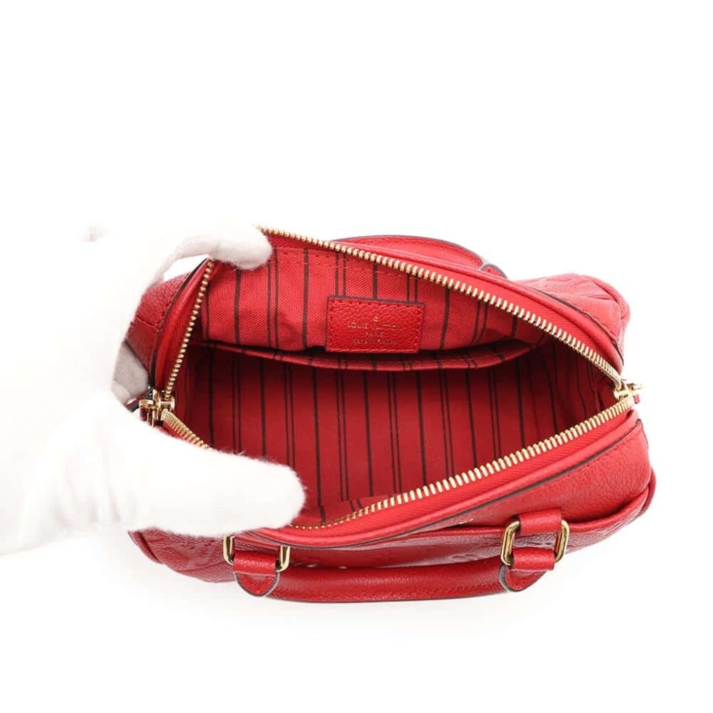 Louis Vuitton Cerise Monogram Empreinte Handbag Shoulder Bag