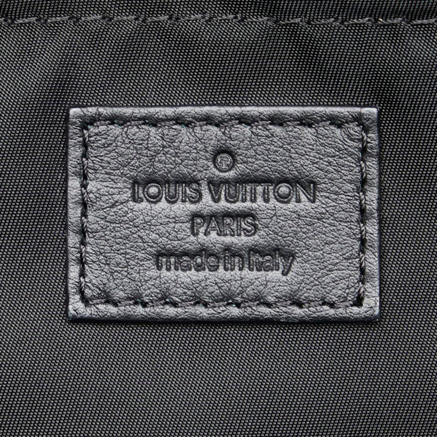 Louis Vuitton Brown Pvc Leather Backpack