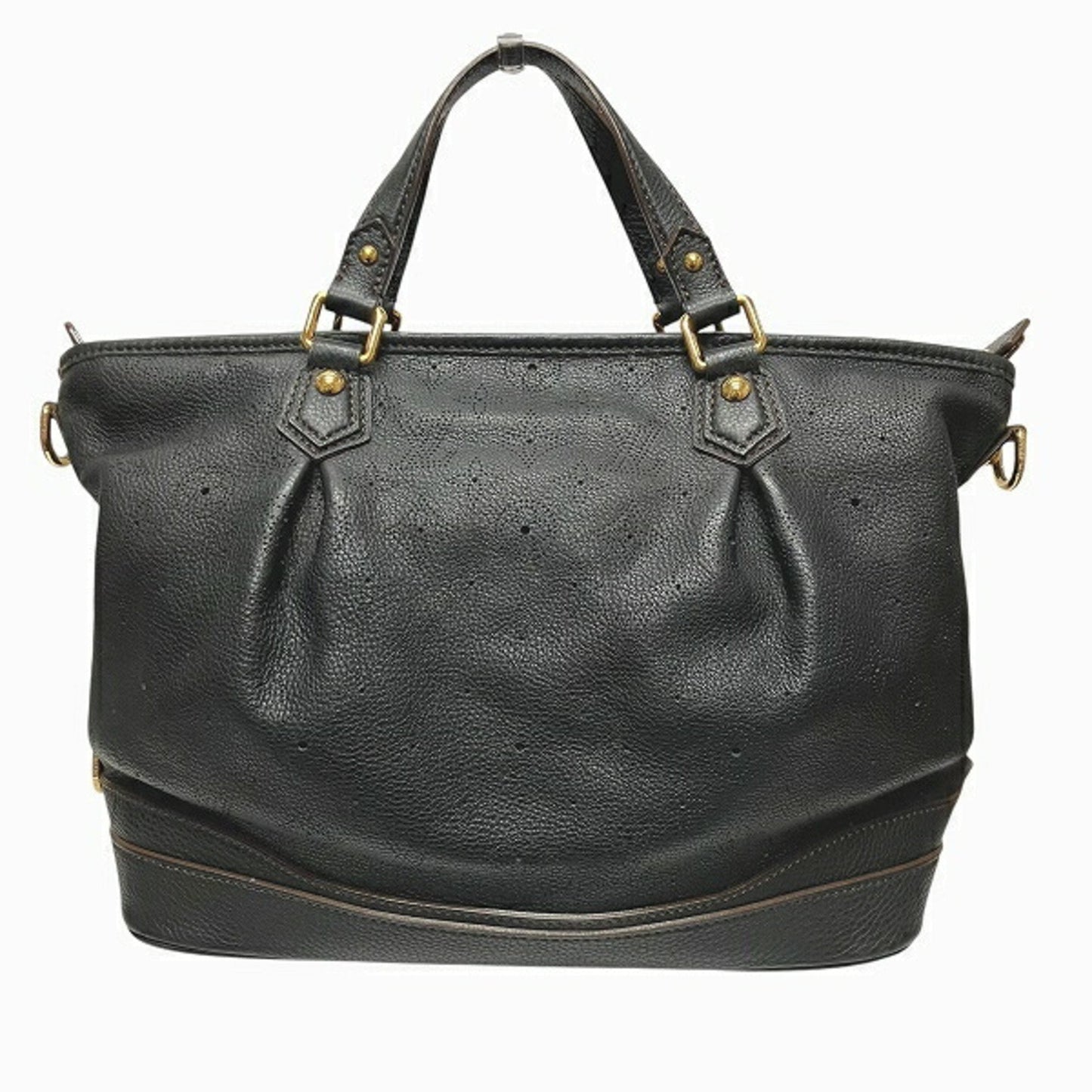 Louis Vuitton Mahina Noir Mahina Leather Handbag Shoulder Bag