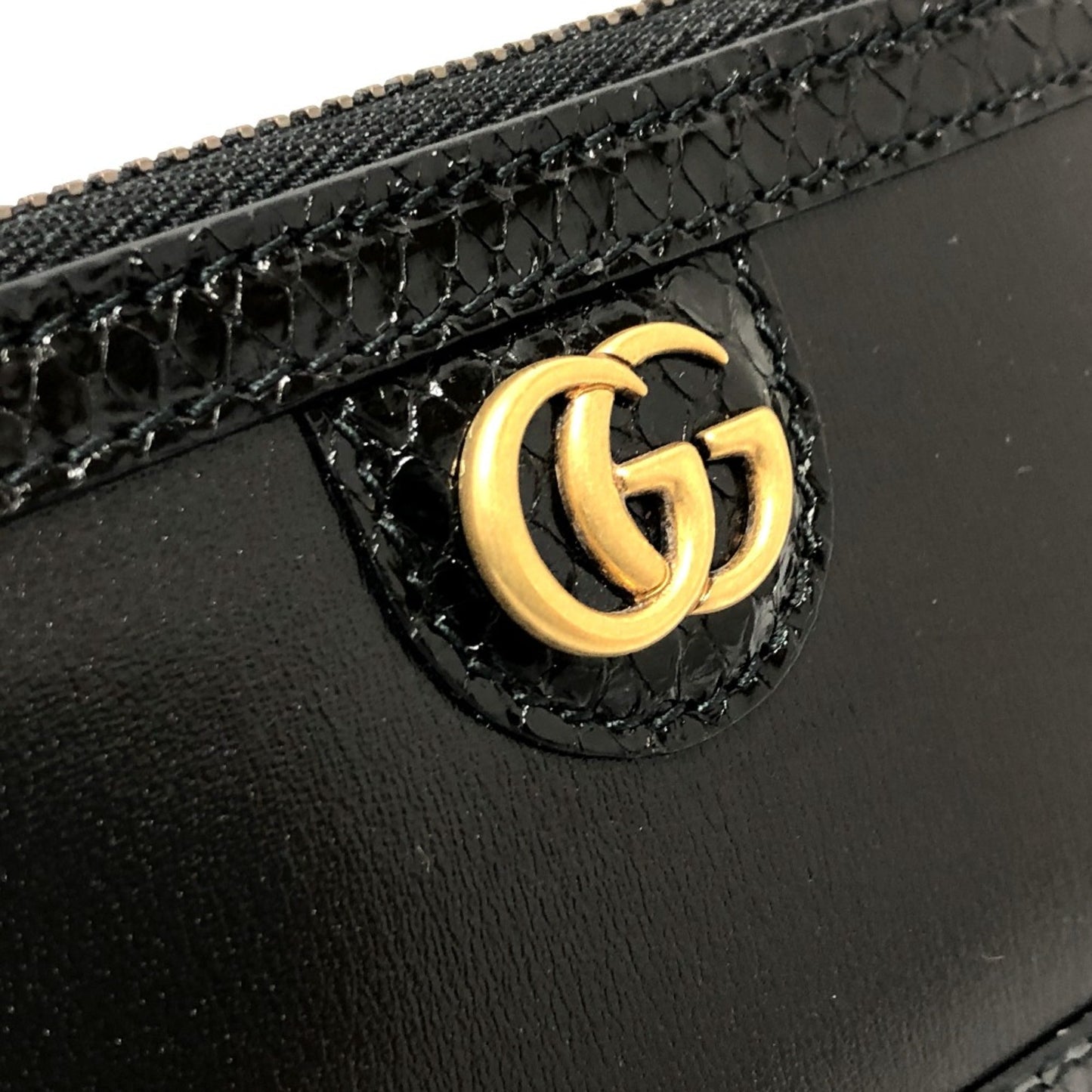 Gucci Black Leather Coin Purse/Coin Case