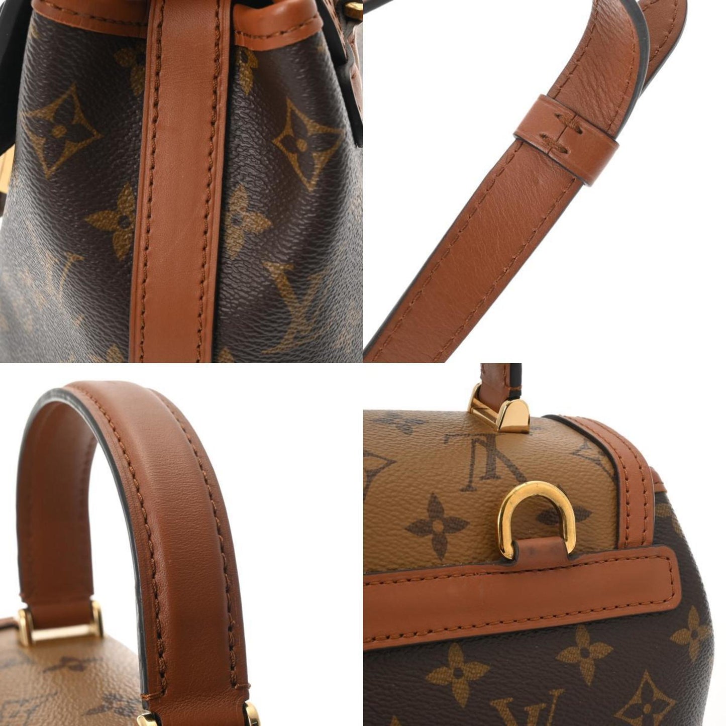 Louis Vuitton Brown Monogram Canvas Backpack