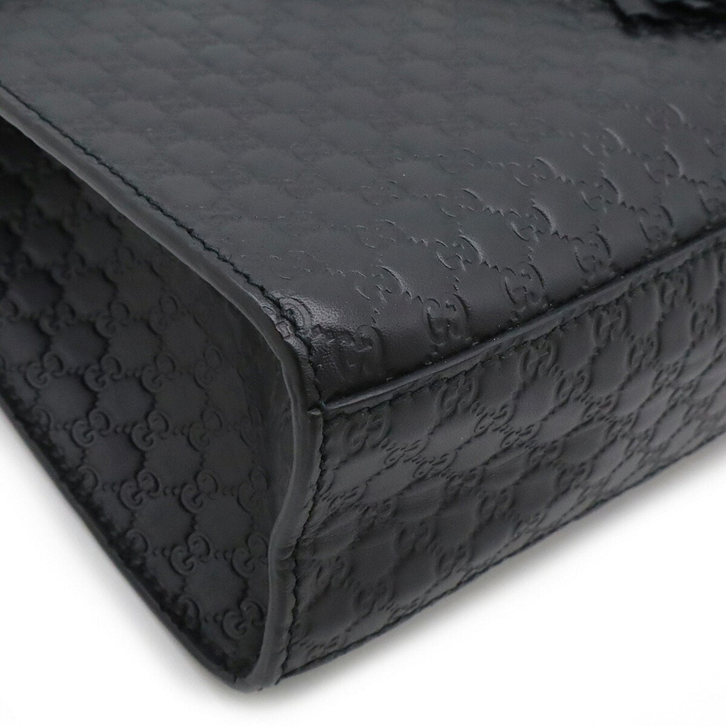 Gucci Black Leather Shoulder Bag