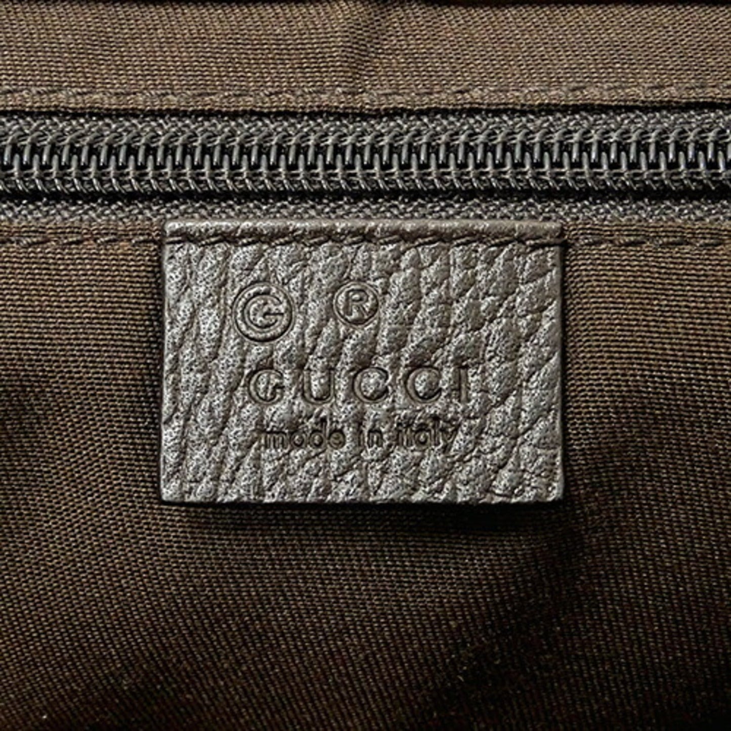 Gucci Beige Brown Gg Canvas Shoulder Bag