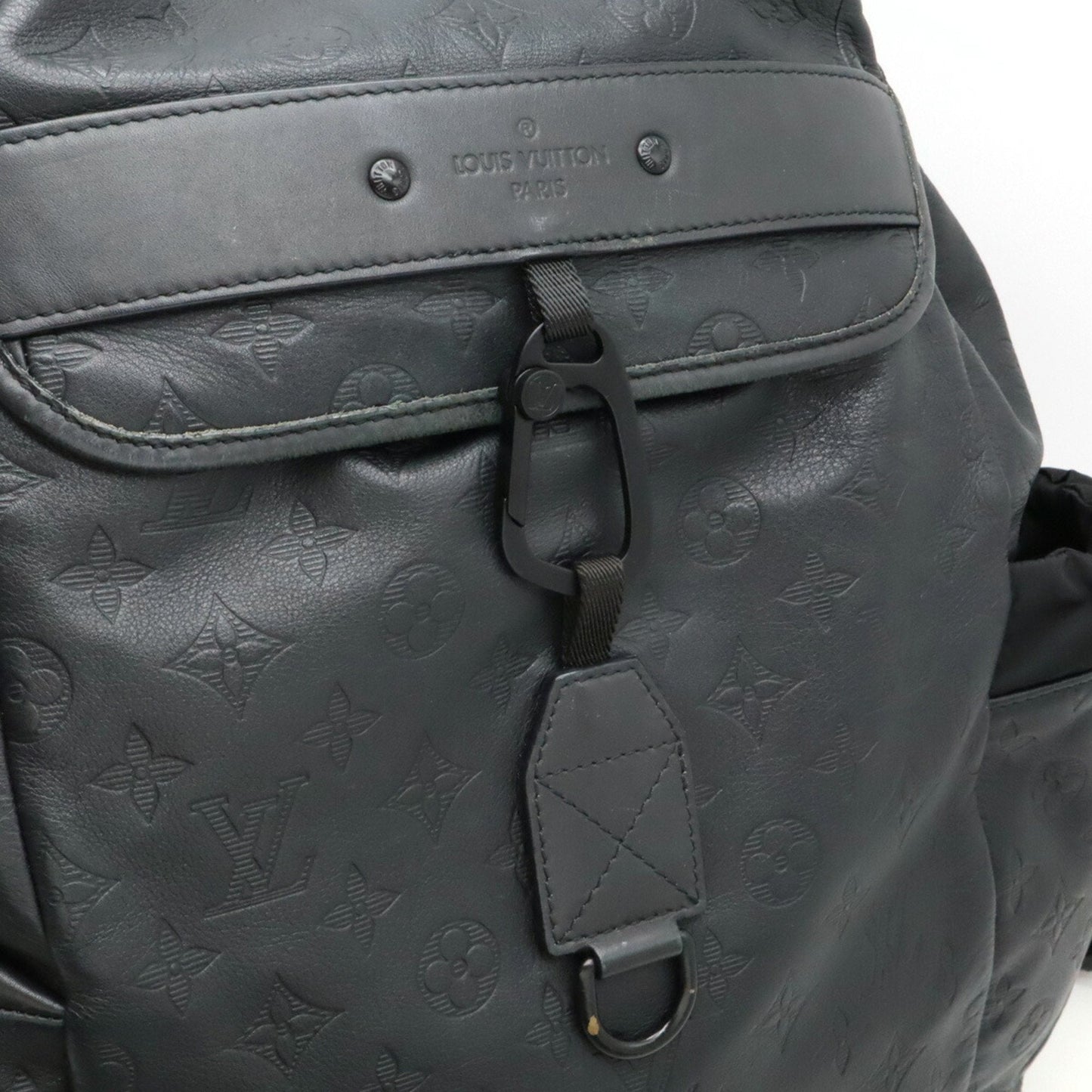 Louis Vuitton Agave Black Monogram Shadow Backpack