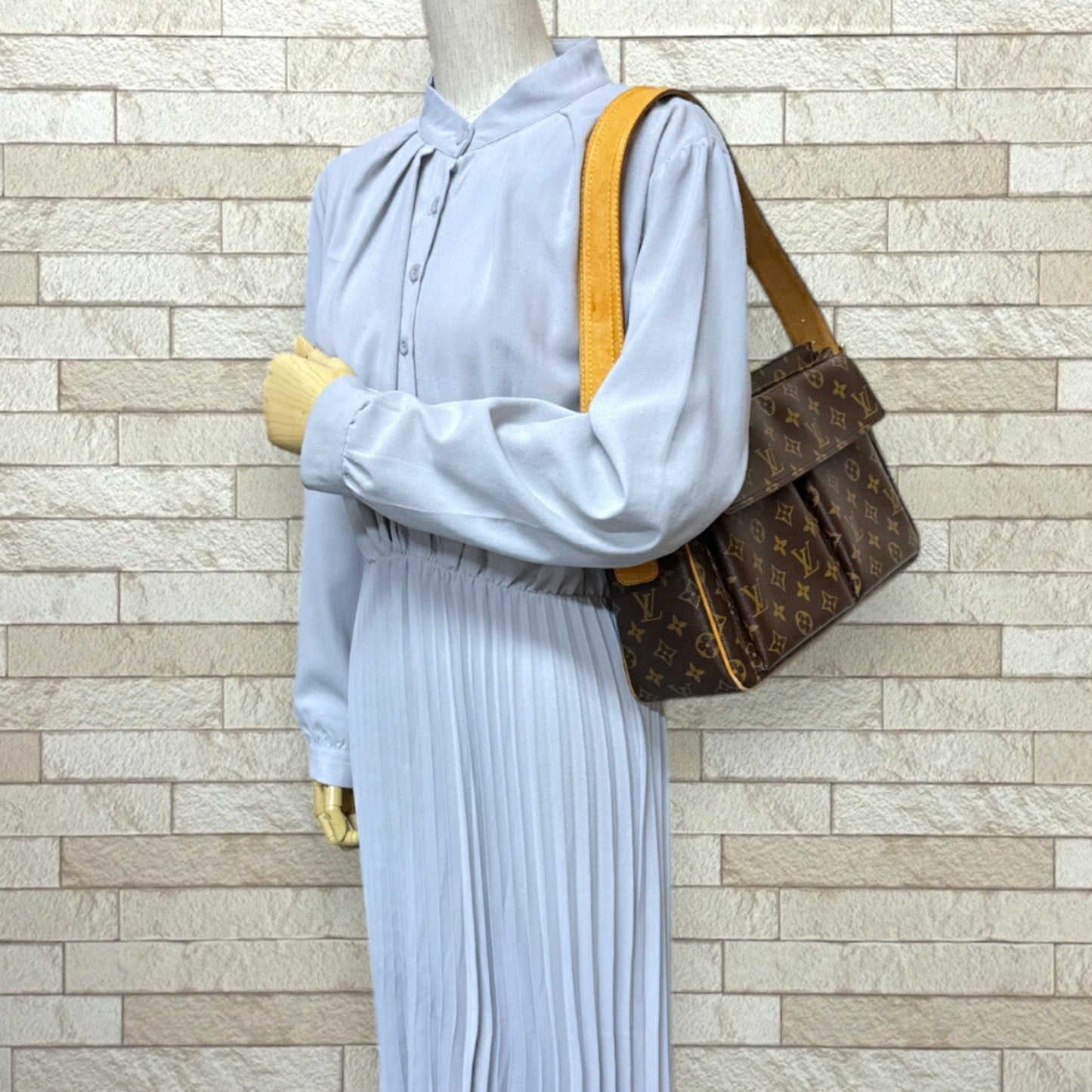 Louis Vuitton Brown Monogram Shoulder Bag