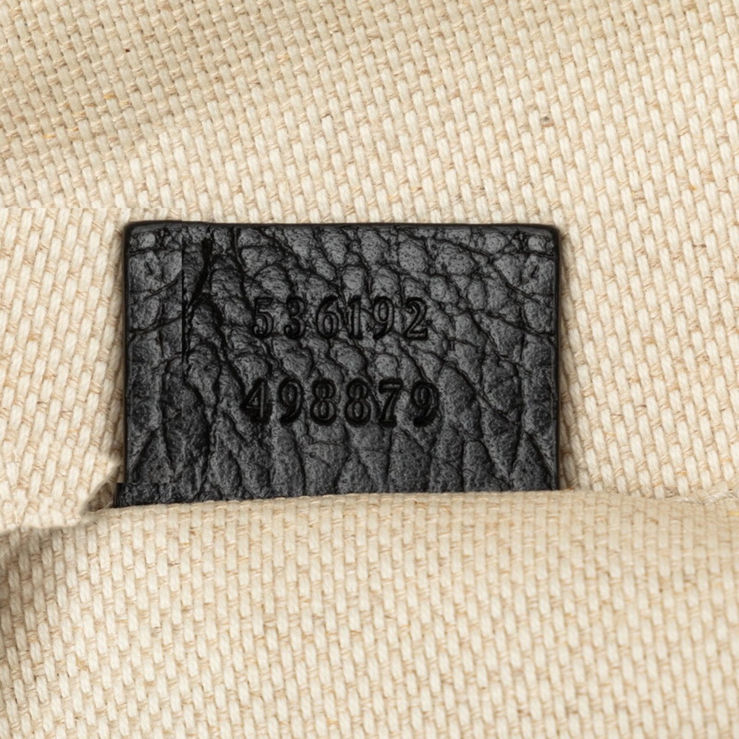 Gucci Soho Black Leather Backpack