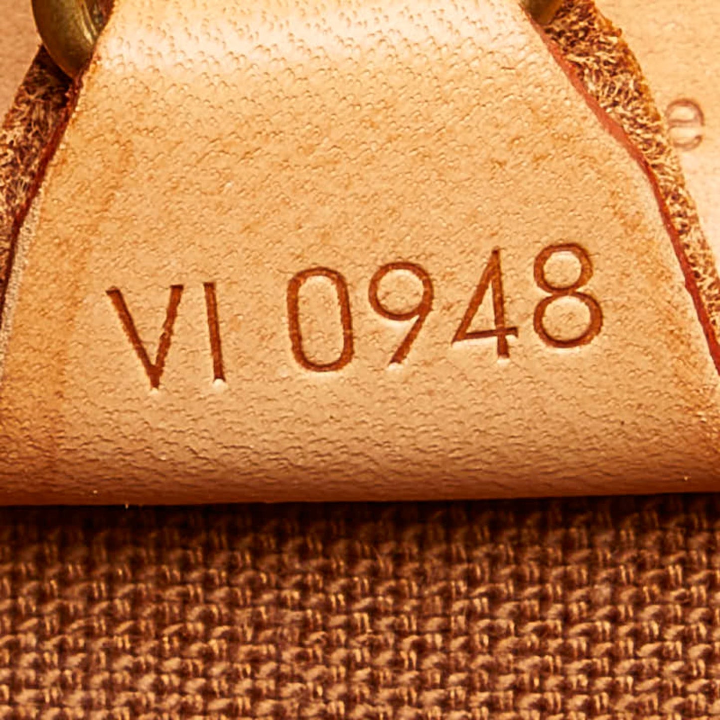 Louis Vuitton Brown Pvc Leather Shoulder Bag