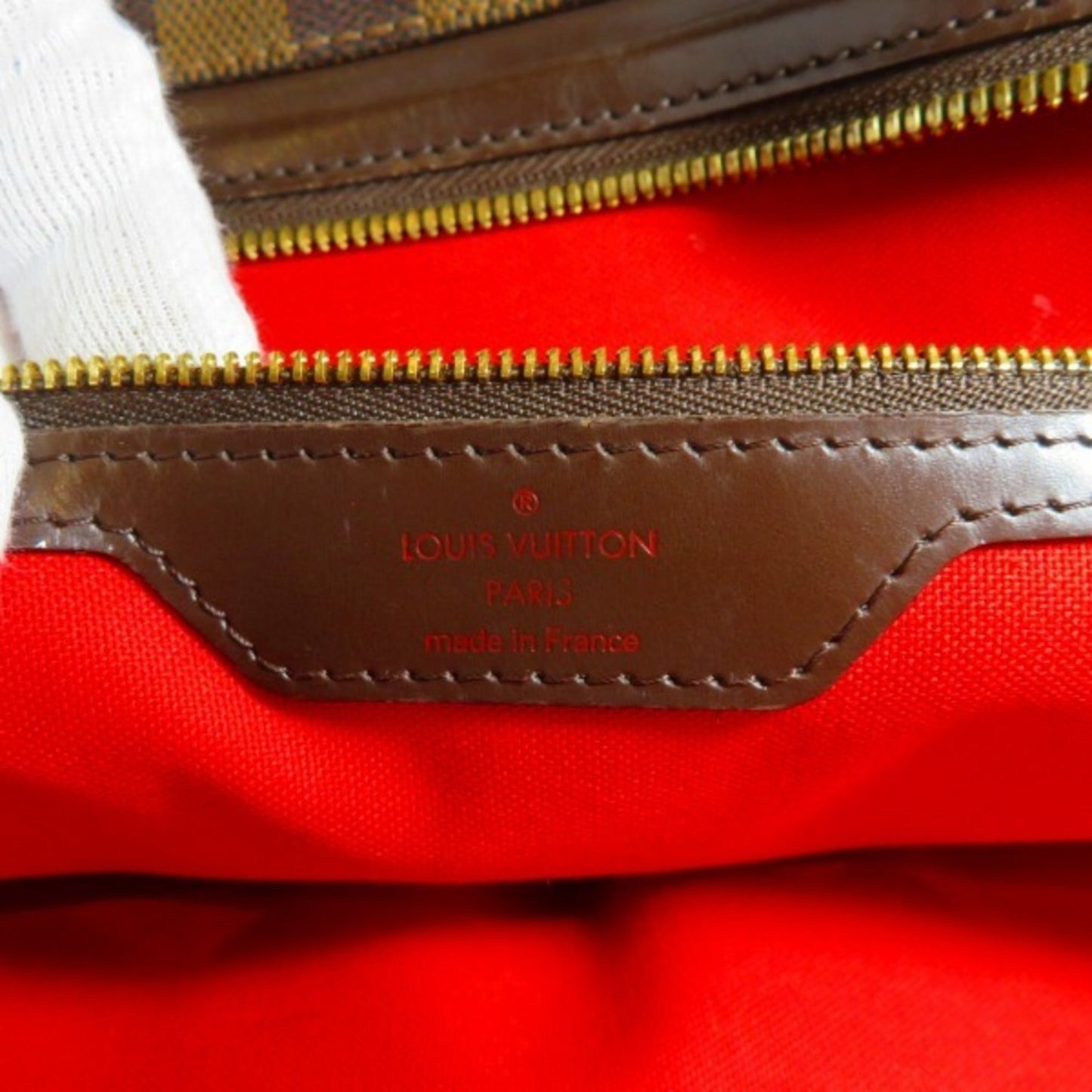 Louis Vuitton Brown Damier Canvas Damier Canvas Shoulder Bag Tote Bag
