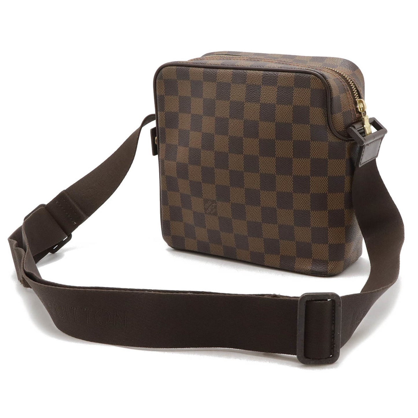 Louis Vuitton Brown Pvc Pochette Shoulder Bag