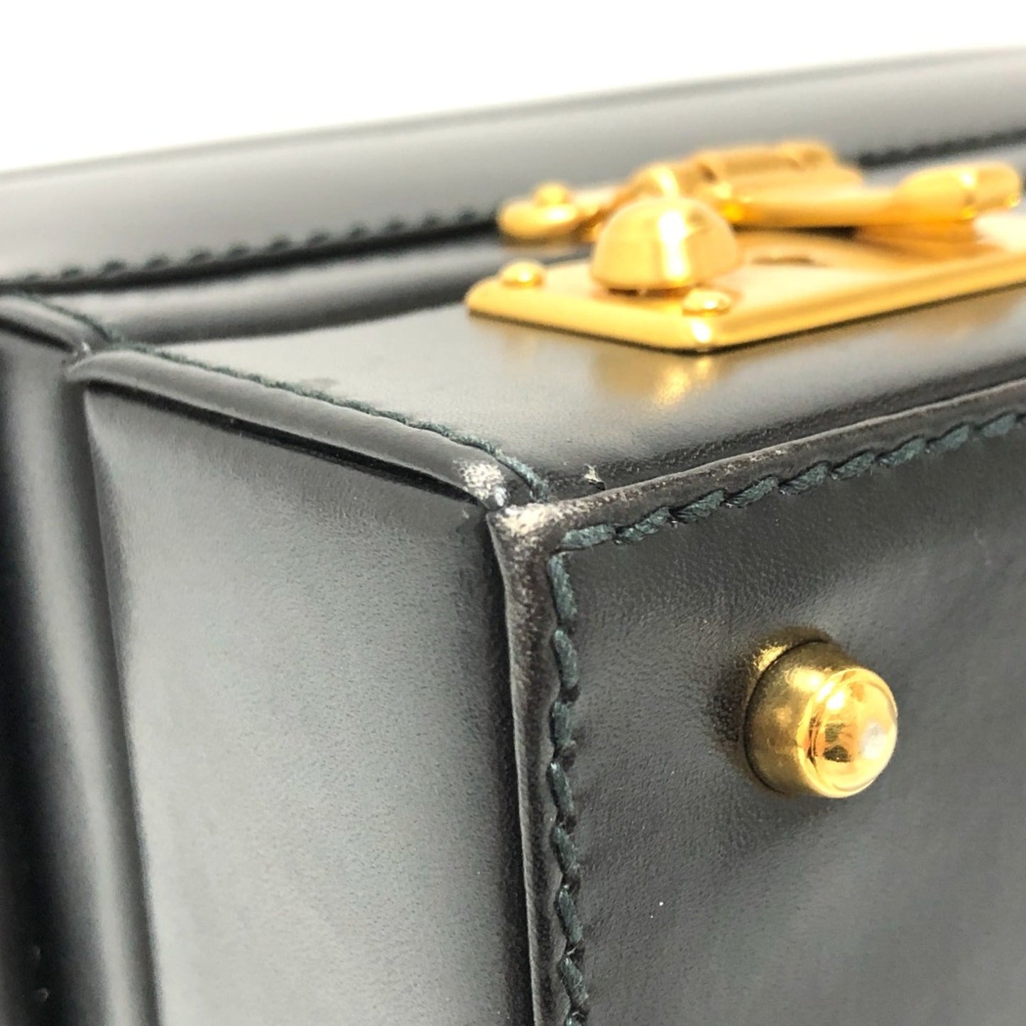 Gucci Black Leather Handbag