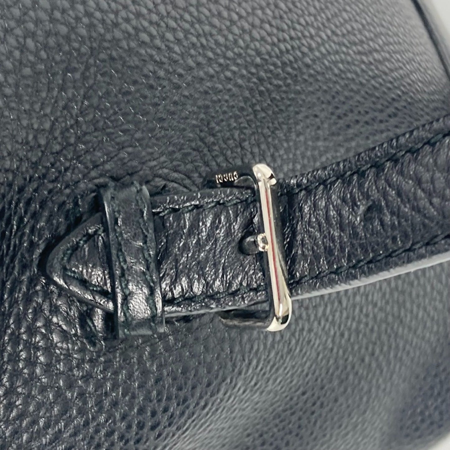 Gucci Black Leather Backpack