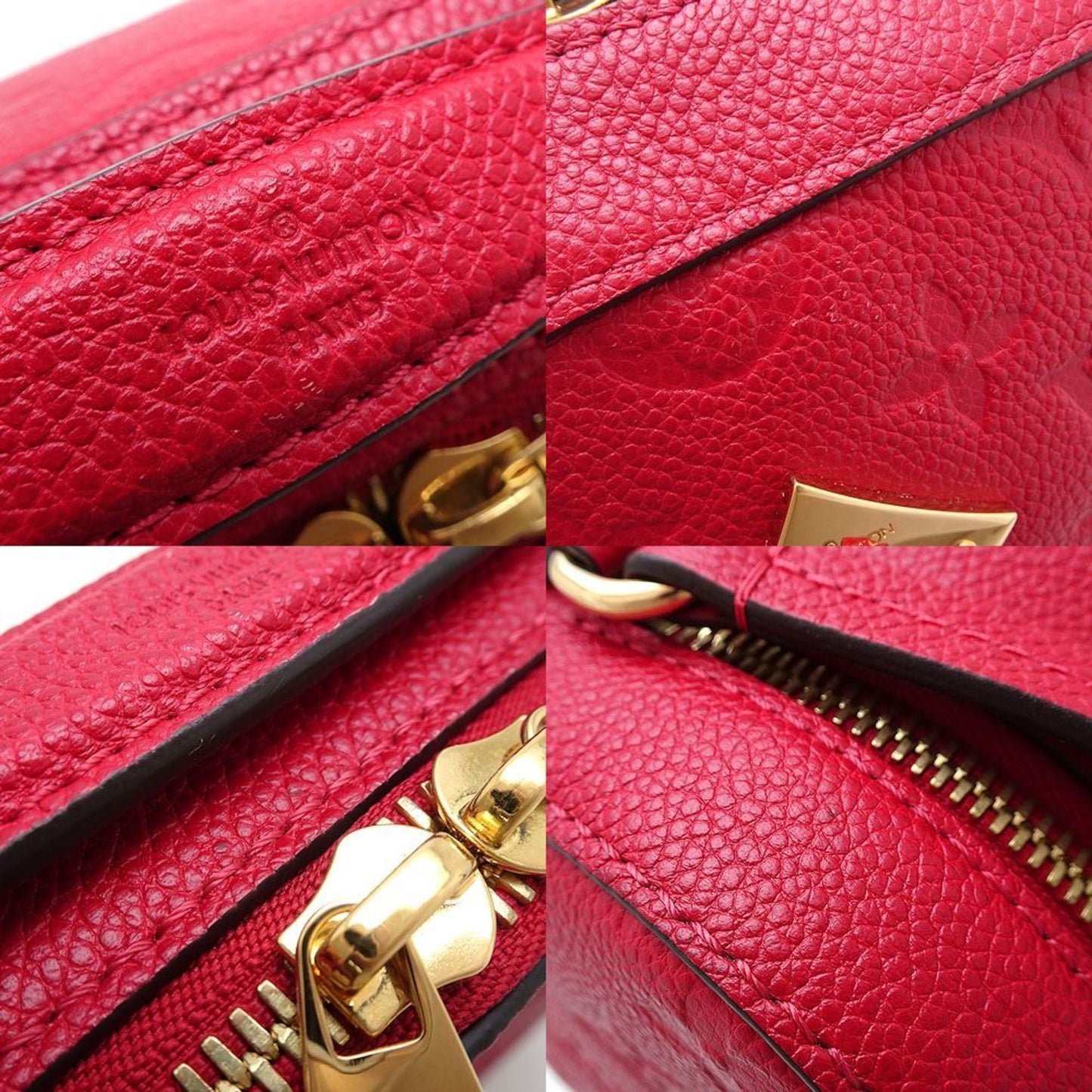 Louis Vuitton Sacrlet Leather Shoulder Bag