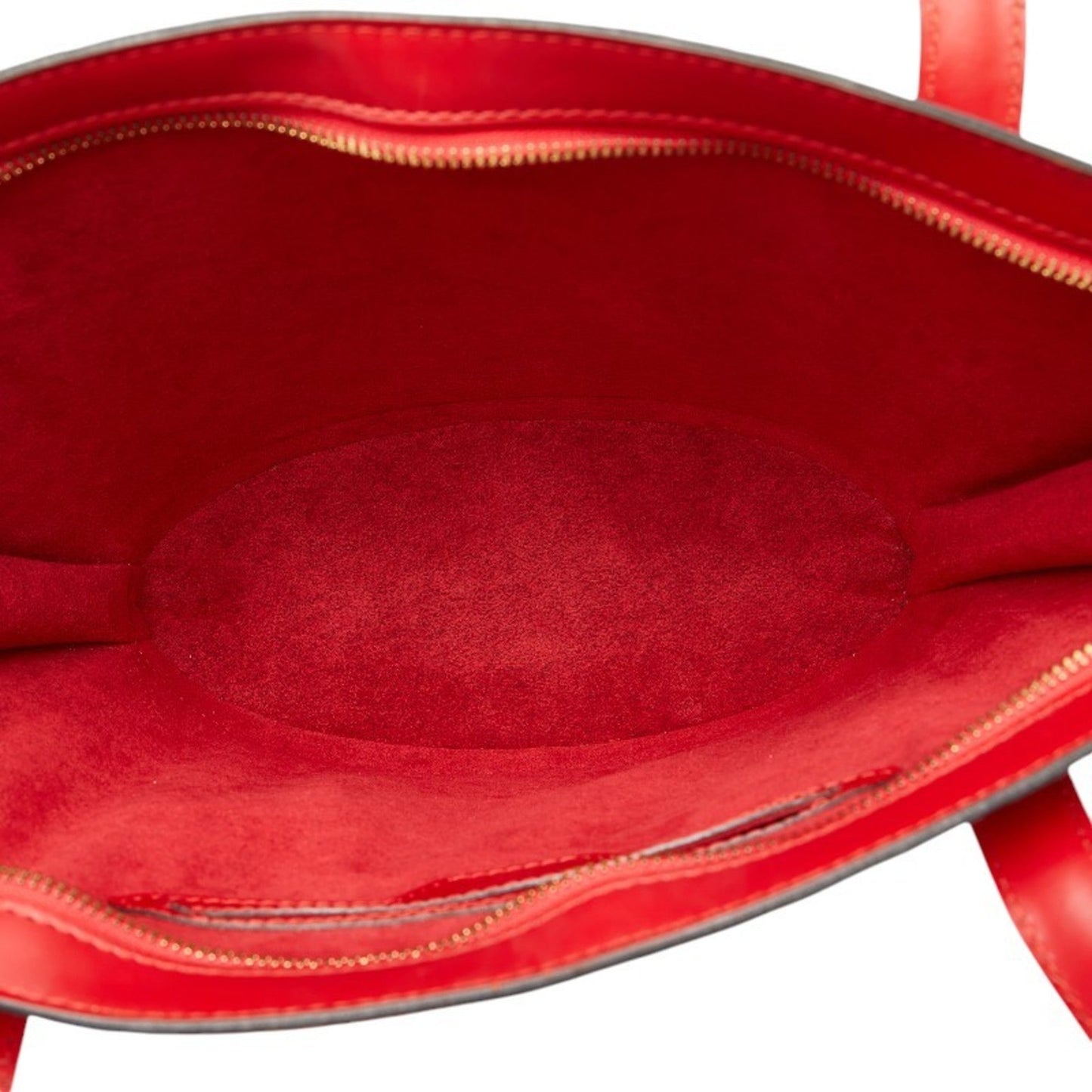 Louis Vuitton Castilian Red Leather Shoulder Bag Tote Bag