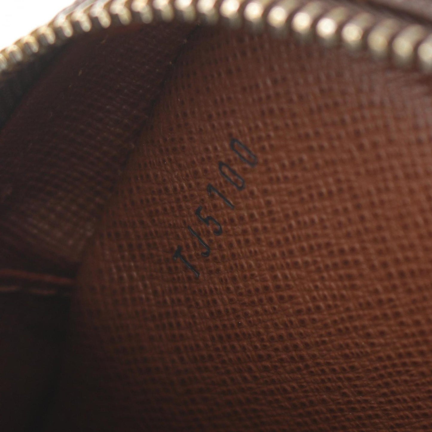 Louis Vuitton Brown Pvc Leather Shoulder Bag