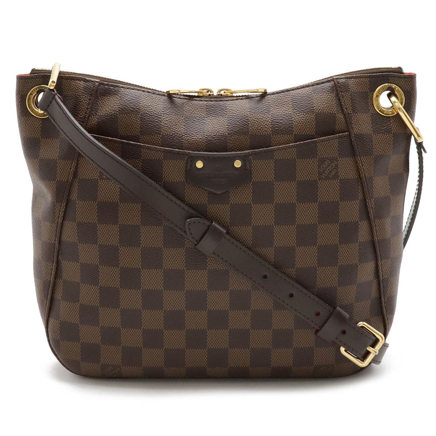 Louis Vuitton Brown Red Color Pvc Shoulder Bag