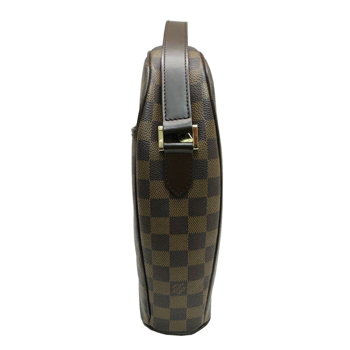 Louis Vuitton Brown Pvc Leather Shoulder Bag