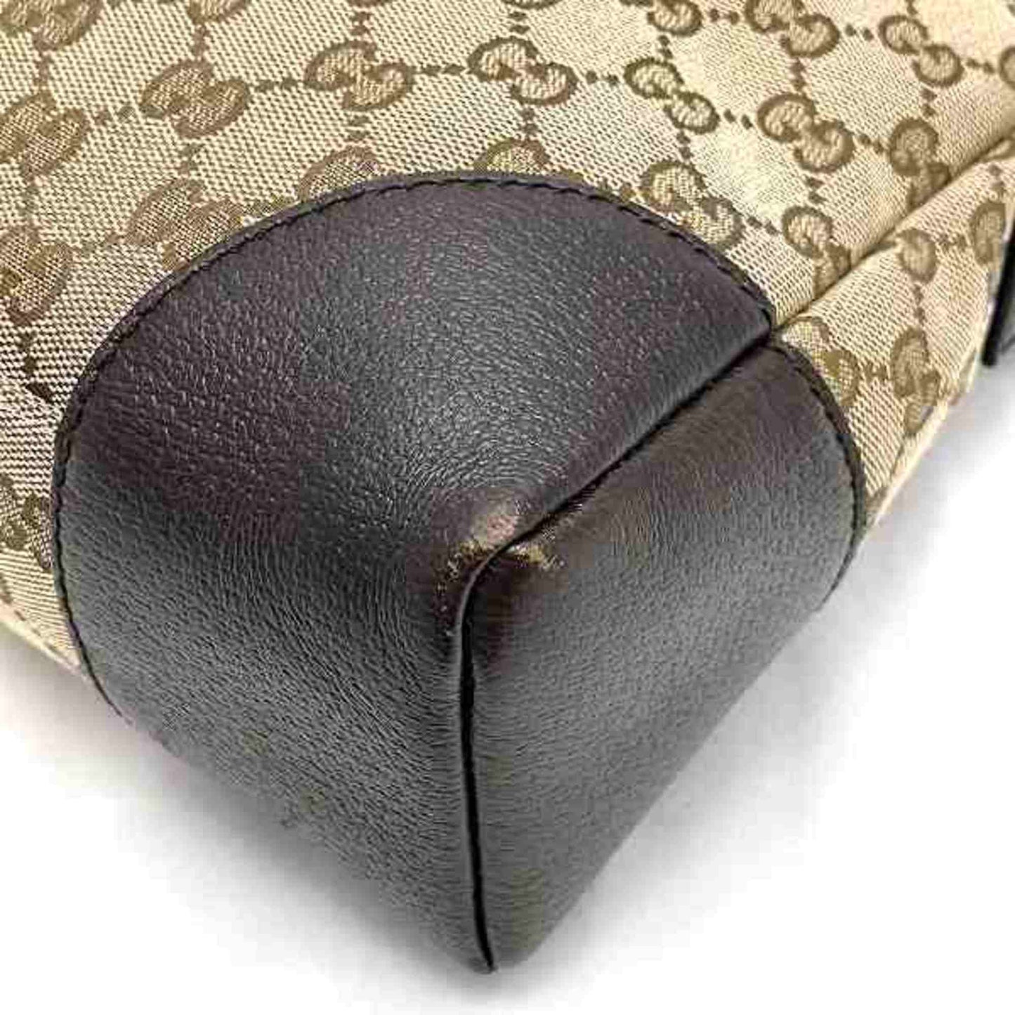Gucci Brown Pvc Shoulder Bag