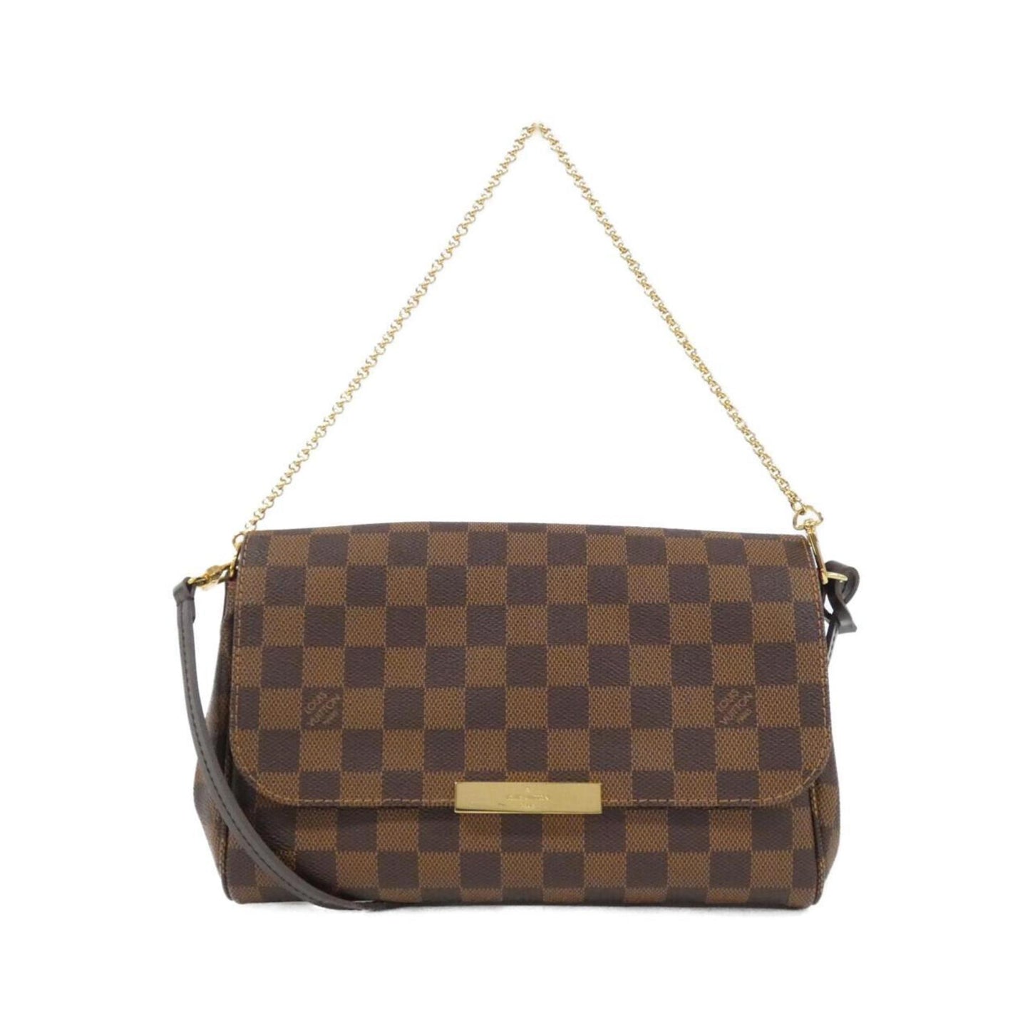 Louis Vuitton Ebene Coated Canvas Shoulder Bag ()