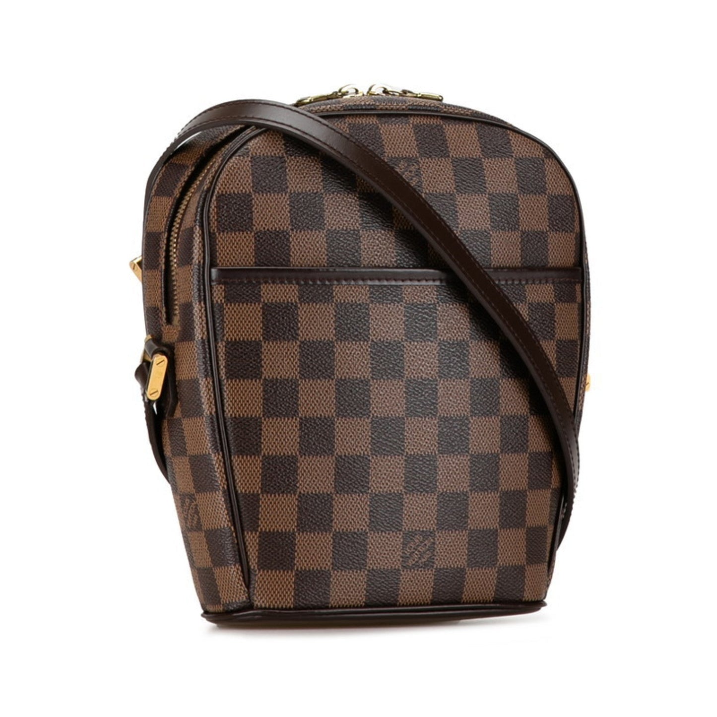 Louis Vuitton Brown Pvc Leather Shoulder Bag