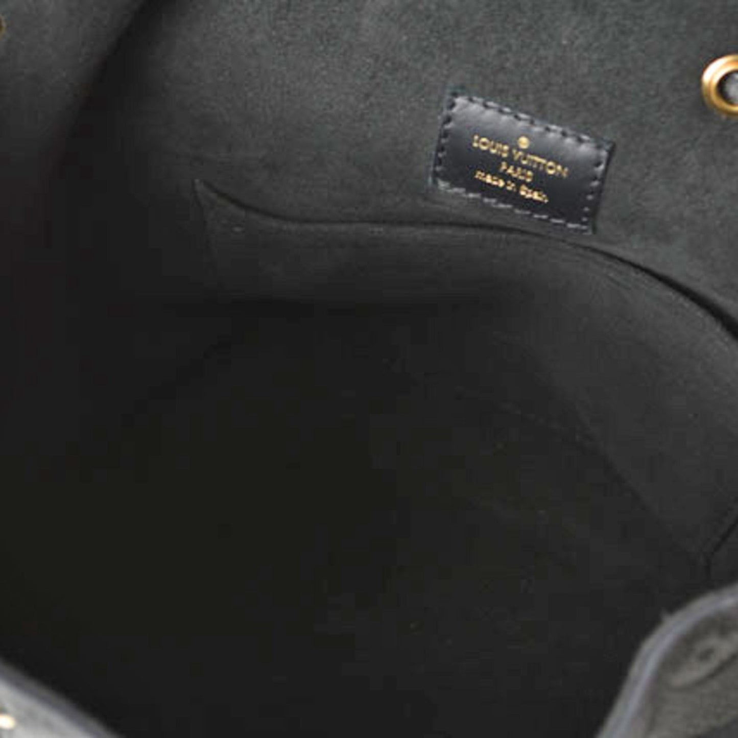 Louis Vuitton Black Monogram Empreinte Leather Backpack