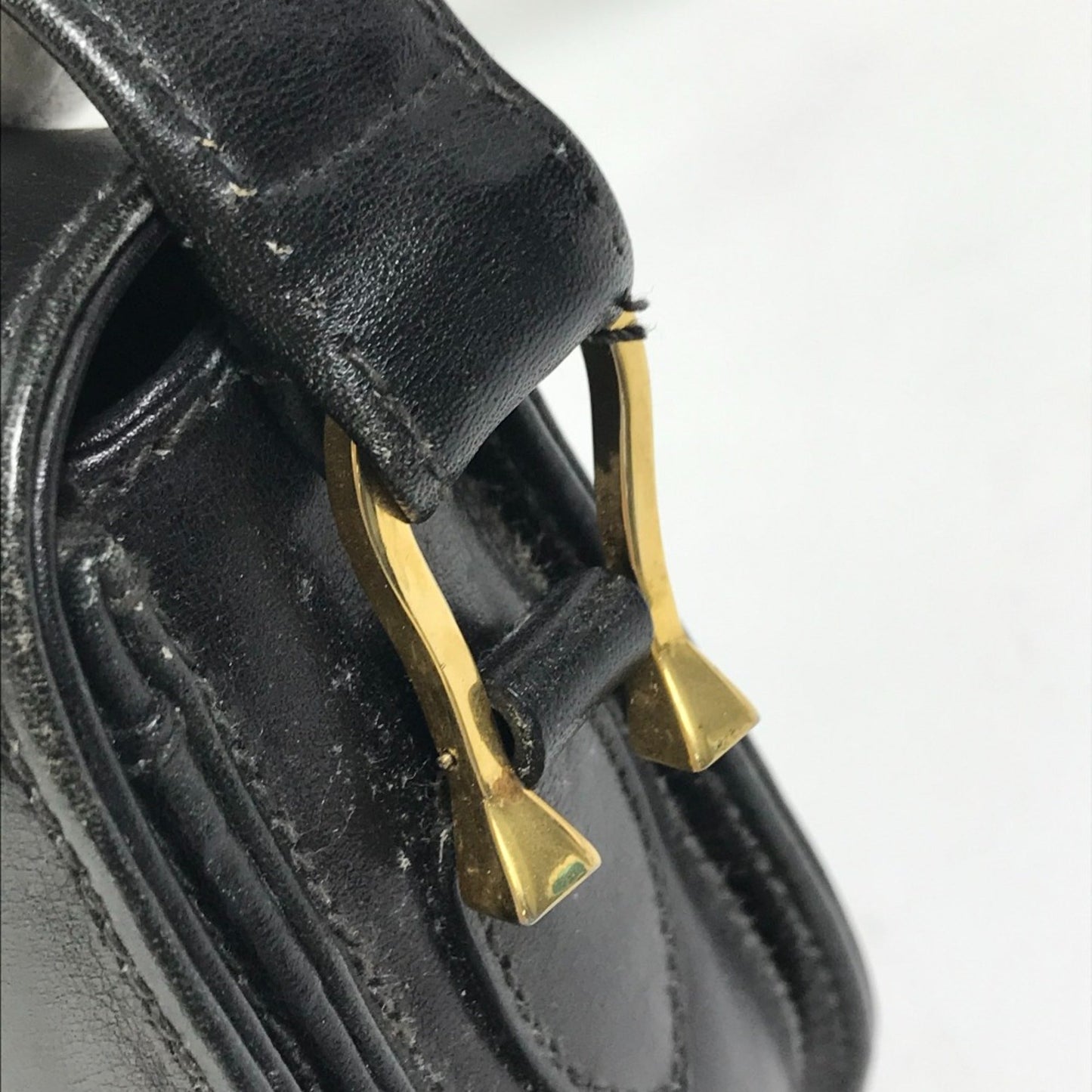 Gucci Black Leather Shoulder Bag
