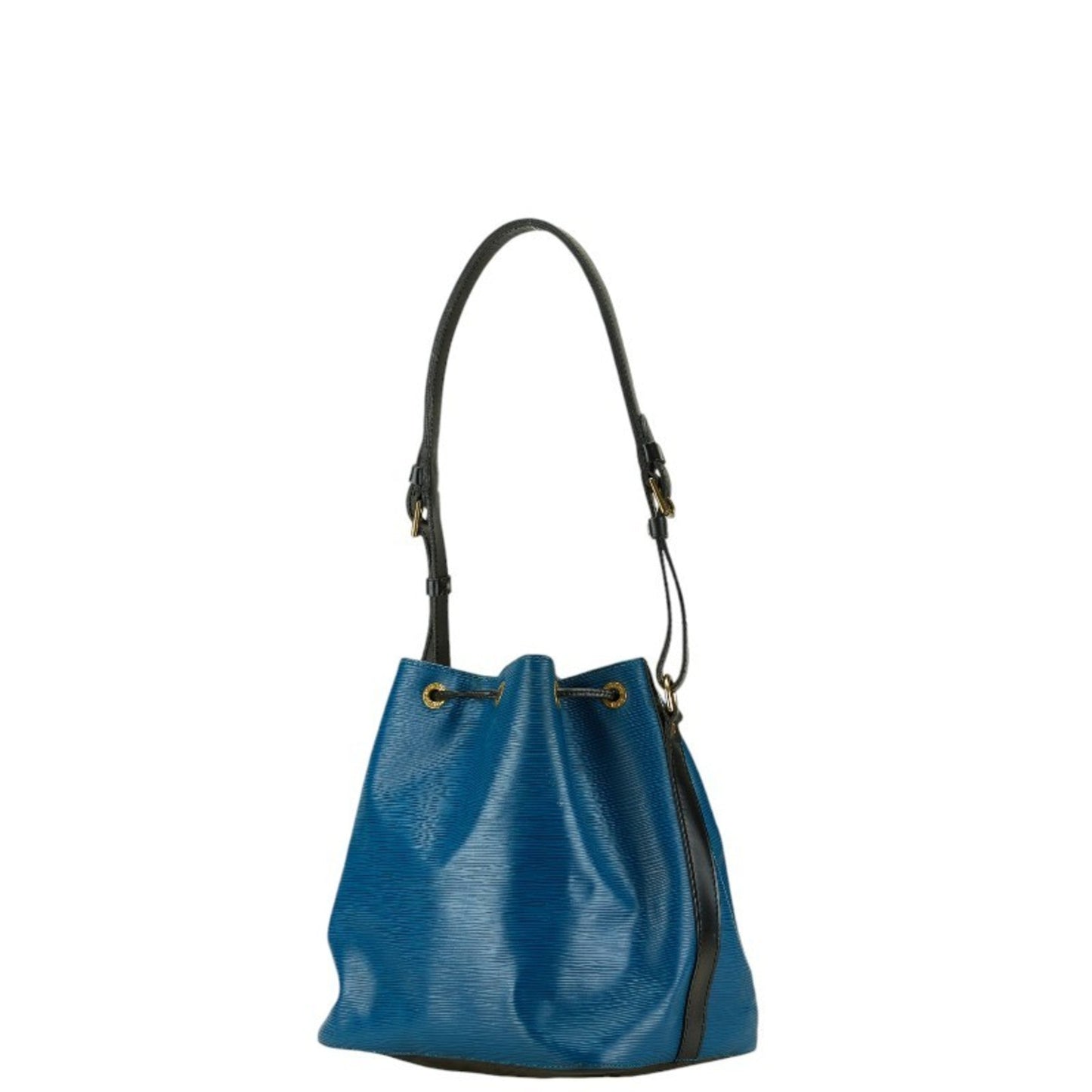 Louis Vuitton Epi Noir Toledo Blue Epi Leather Shoulder Bag