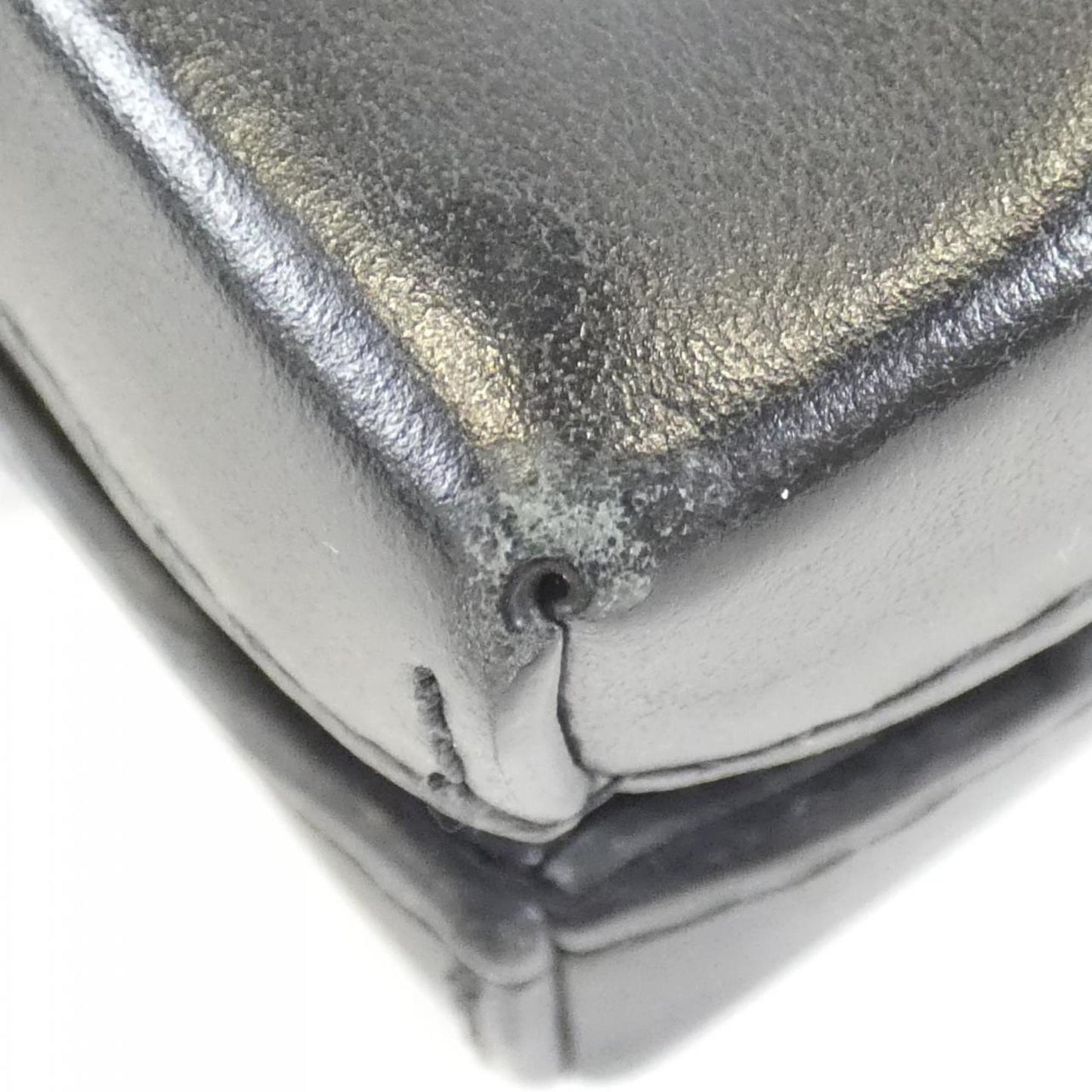 Louis Vuitton Black Leather Shoulder Bag