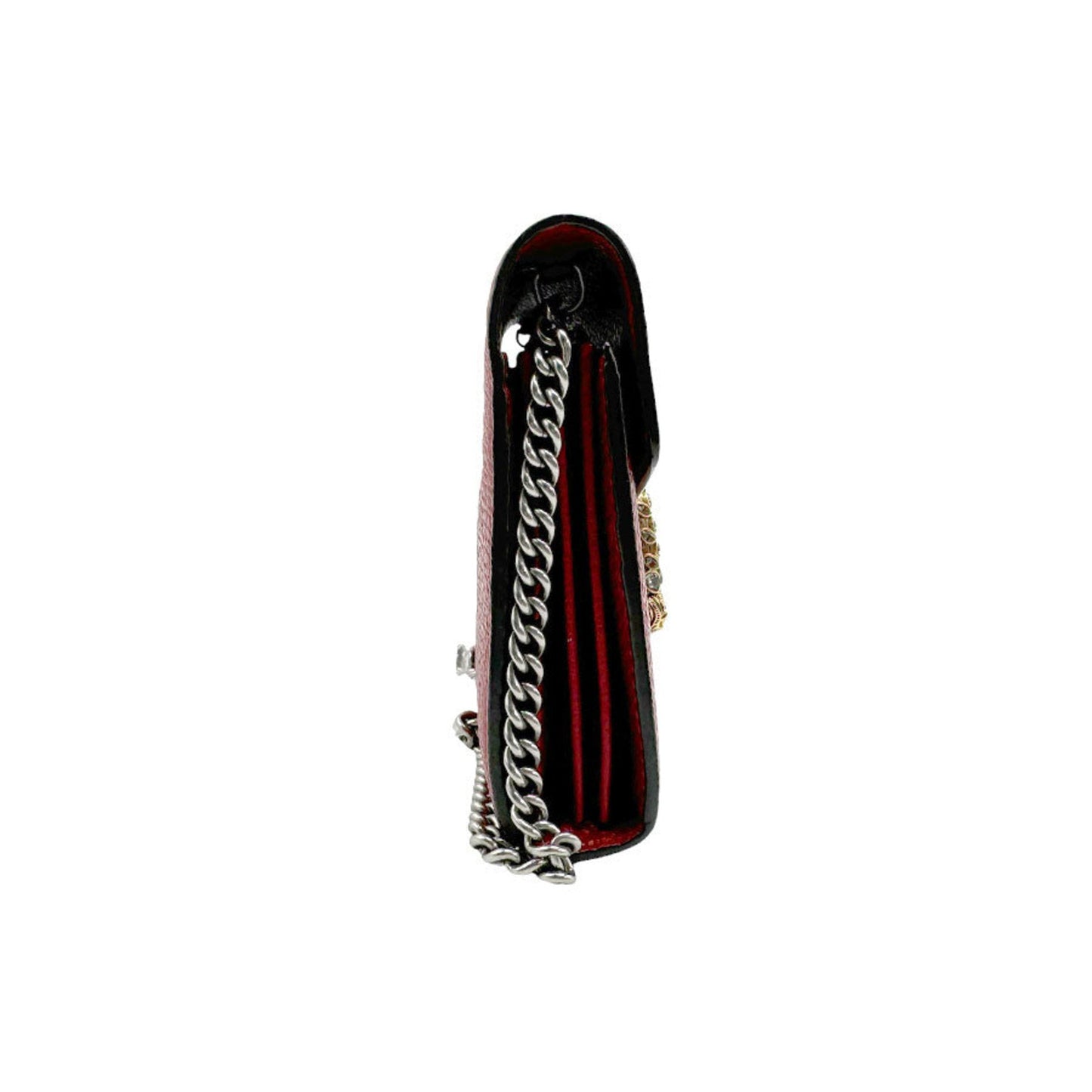 Gucci Red Color Leather Shoulder Bag