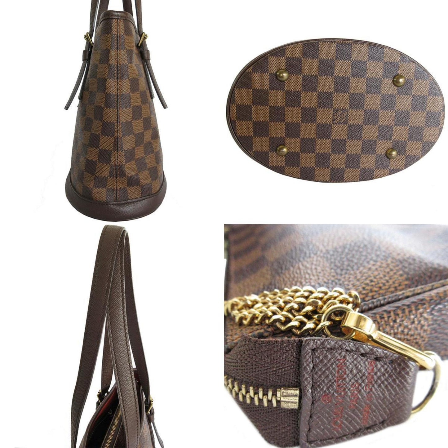 Louis Vuitton Brown Damier Canvas Damier Canvas Shoulder Bag
