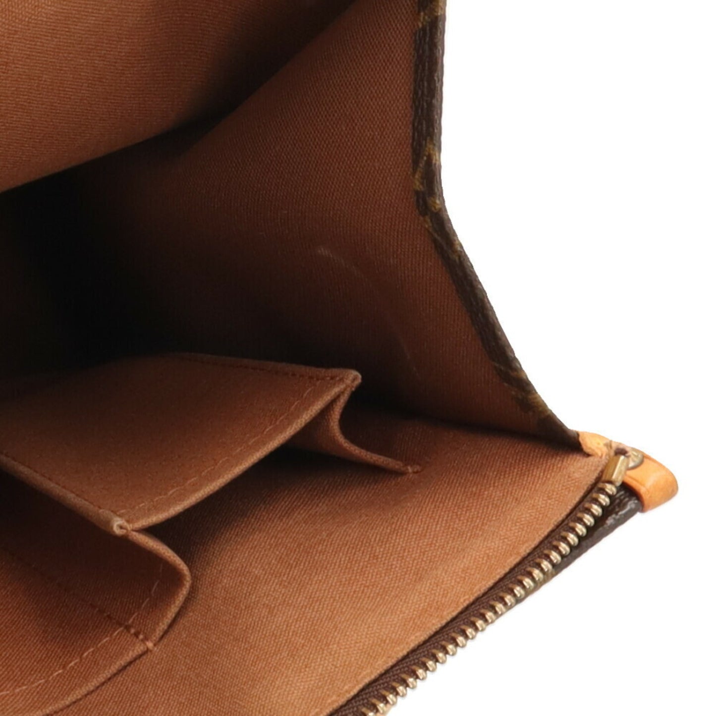 Louis Vuitton Brown Monogram Canvas Shoulder Bag
