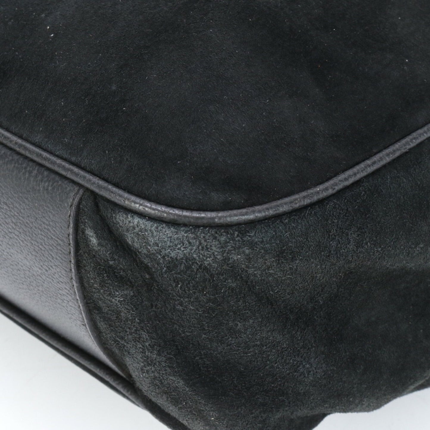 Gucci Black Leather Handbag Shoulder Bag