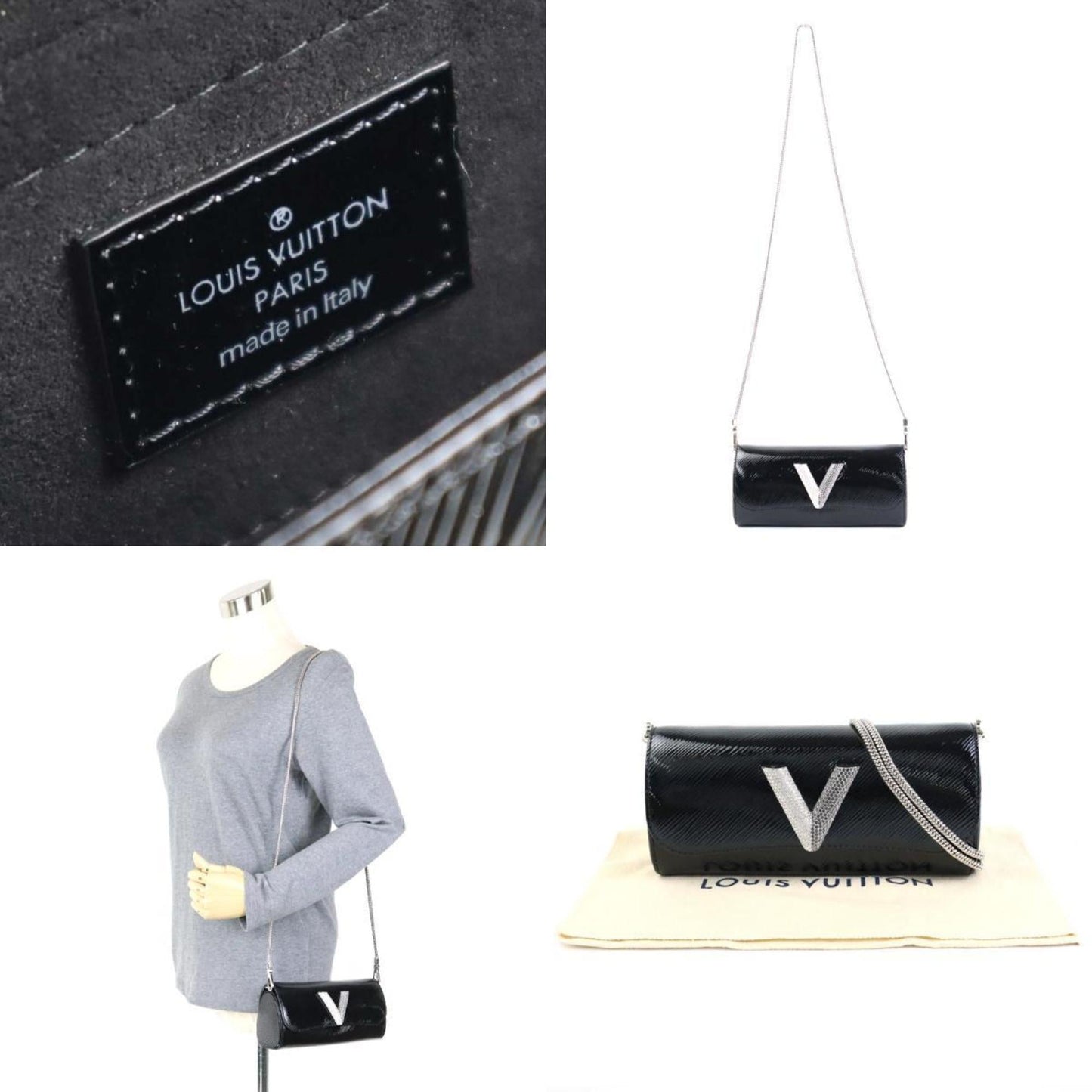 Louis Vuitton Noir Shoulder Bag