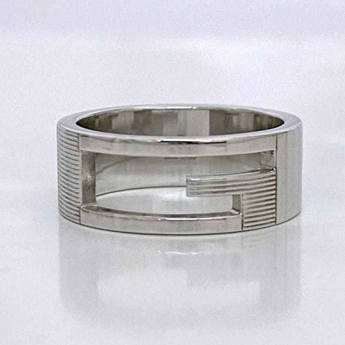 Gucci Silver Silver Band Ring