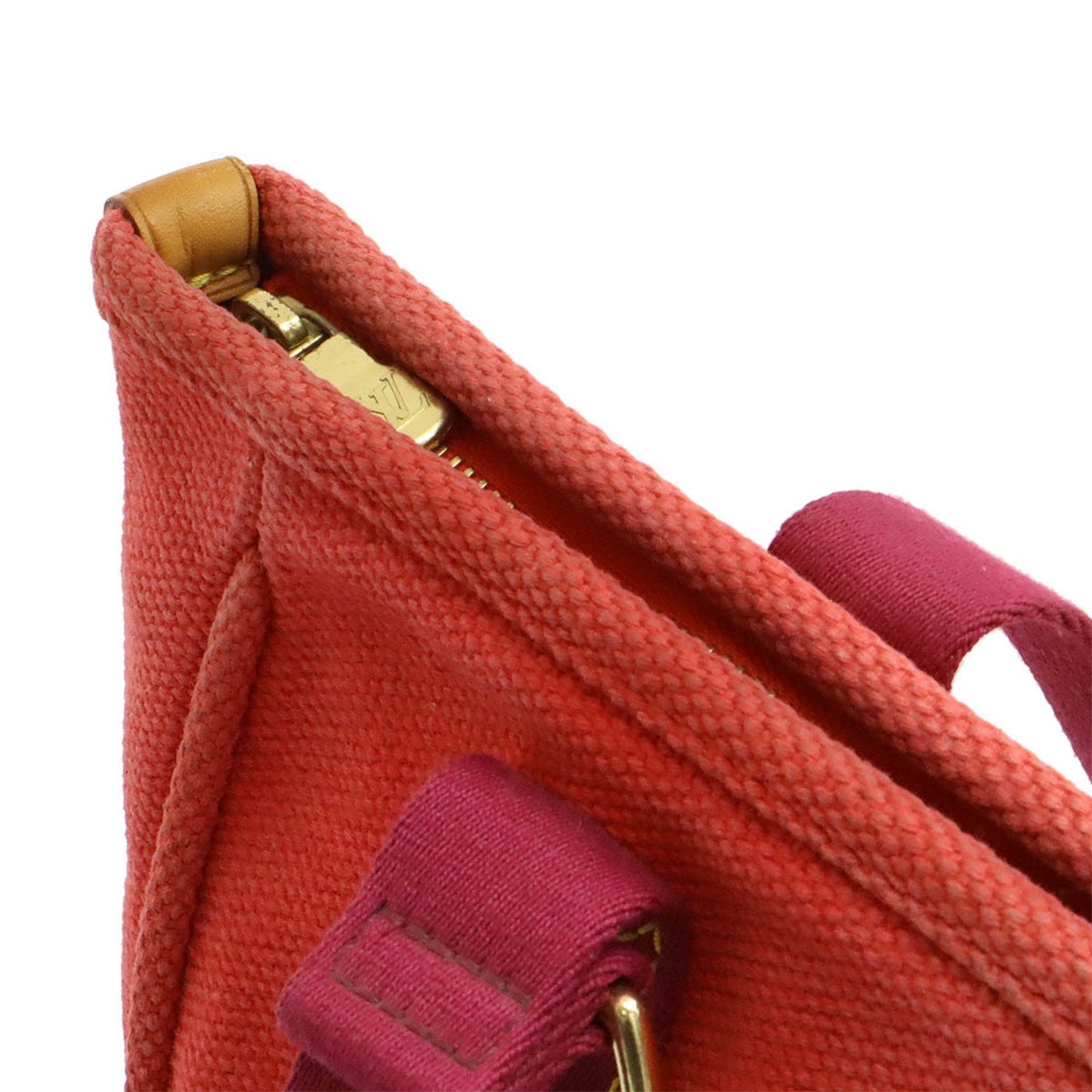 Louis Vuitton Purple Red Color Rouge Canvas Shoulder Bag Tote Bag