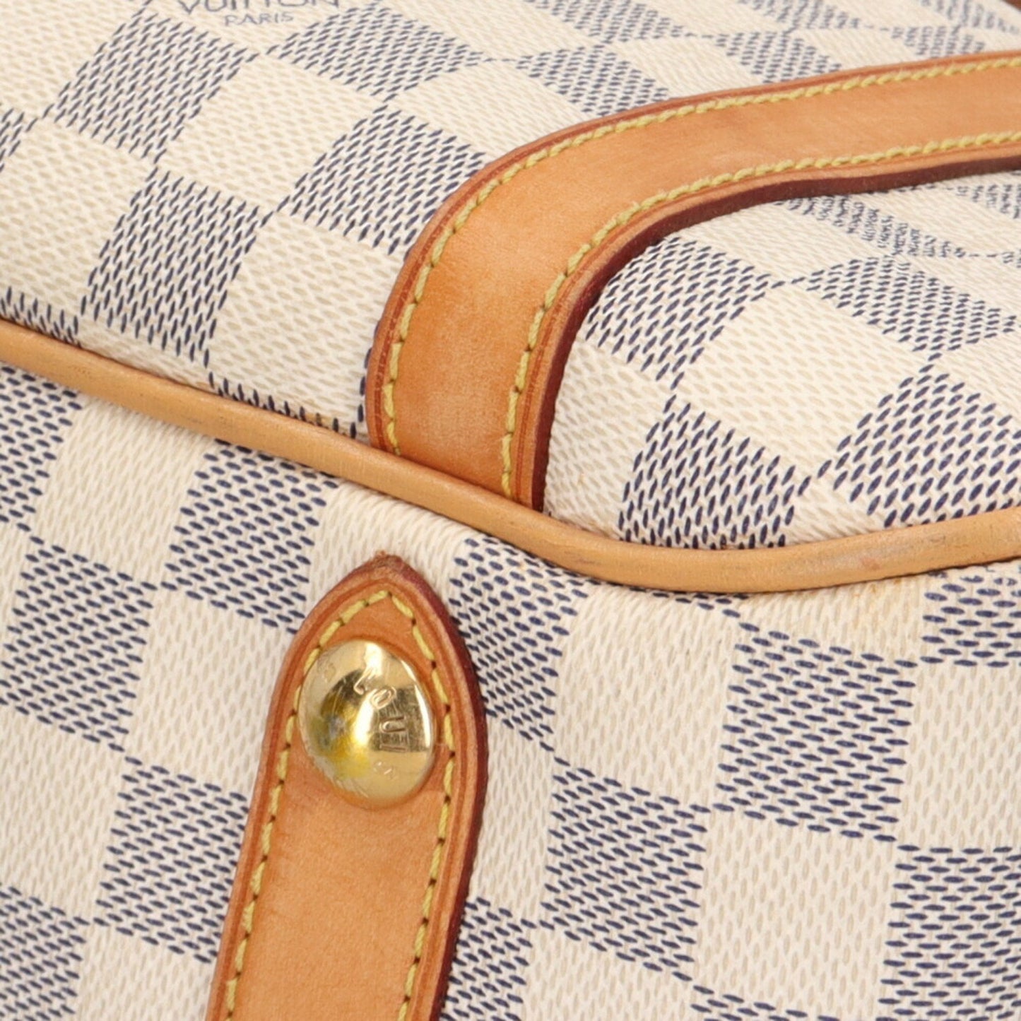 Louis Vuitton White Damier Azur Shoulder Bag