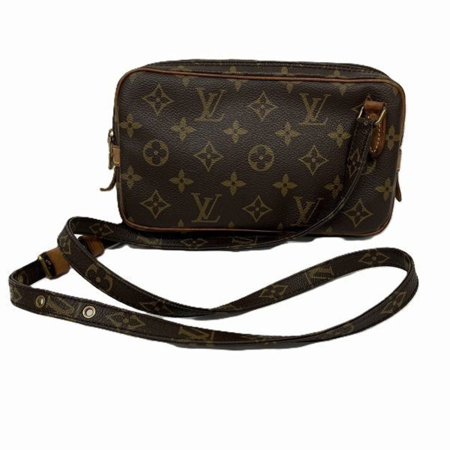 Louis Vuitton Brown Shoulder Bag ()