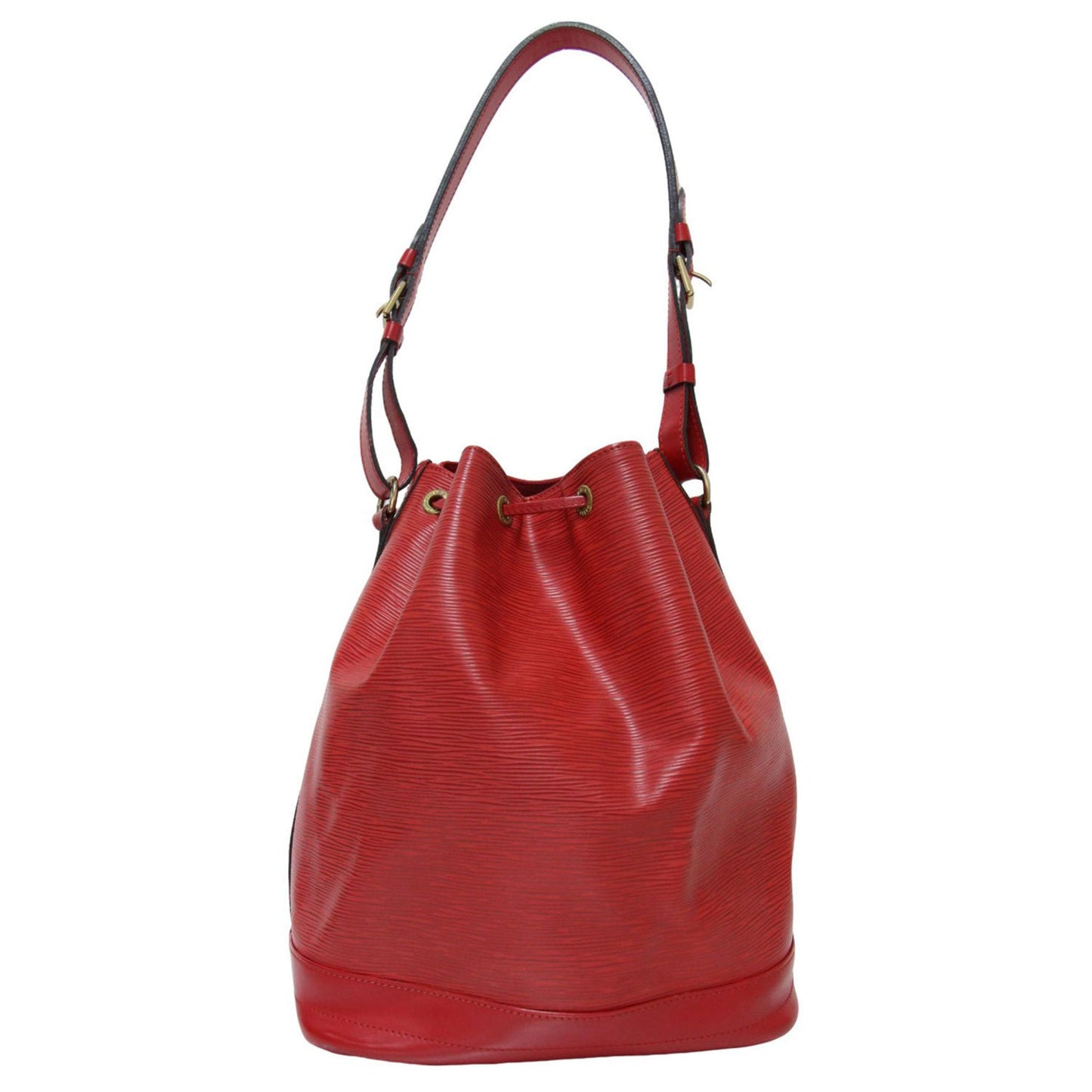 Louis Vuitton Red Color Epi Leather Shoulder Bag