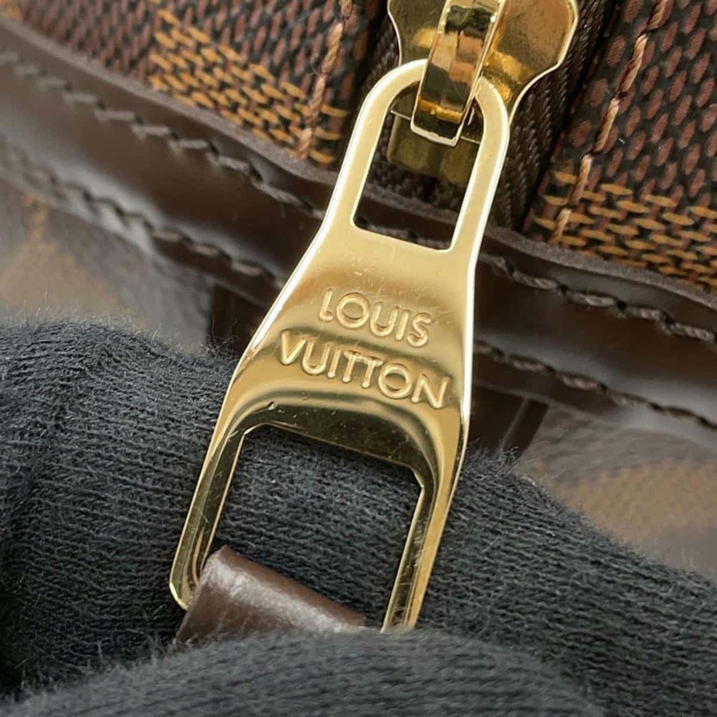 Louis Vuitton Red Color Damier Canvas Shoulder Bag