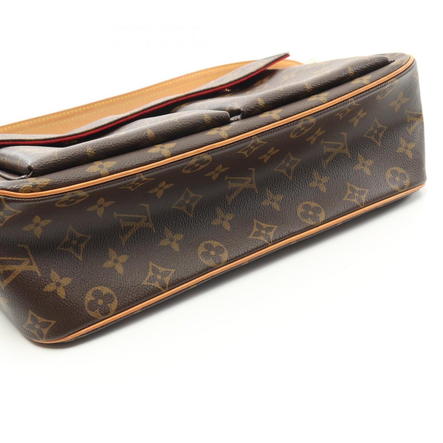 Louis Vuitton Brown Monogram Leather Shoulder Bag