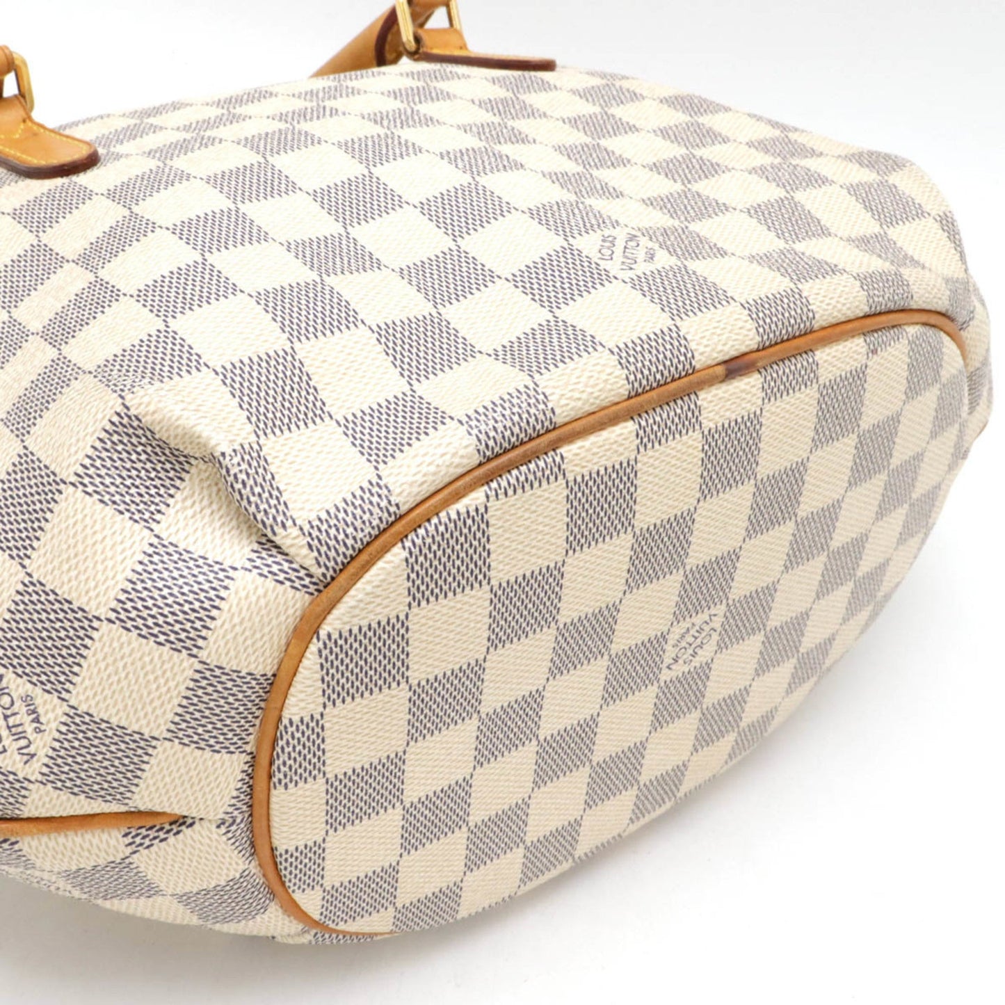 Louis Vuitton Ivory Damier Azur Shoulder Bag Tote Bag