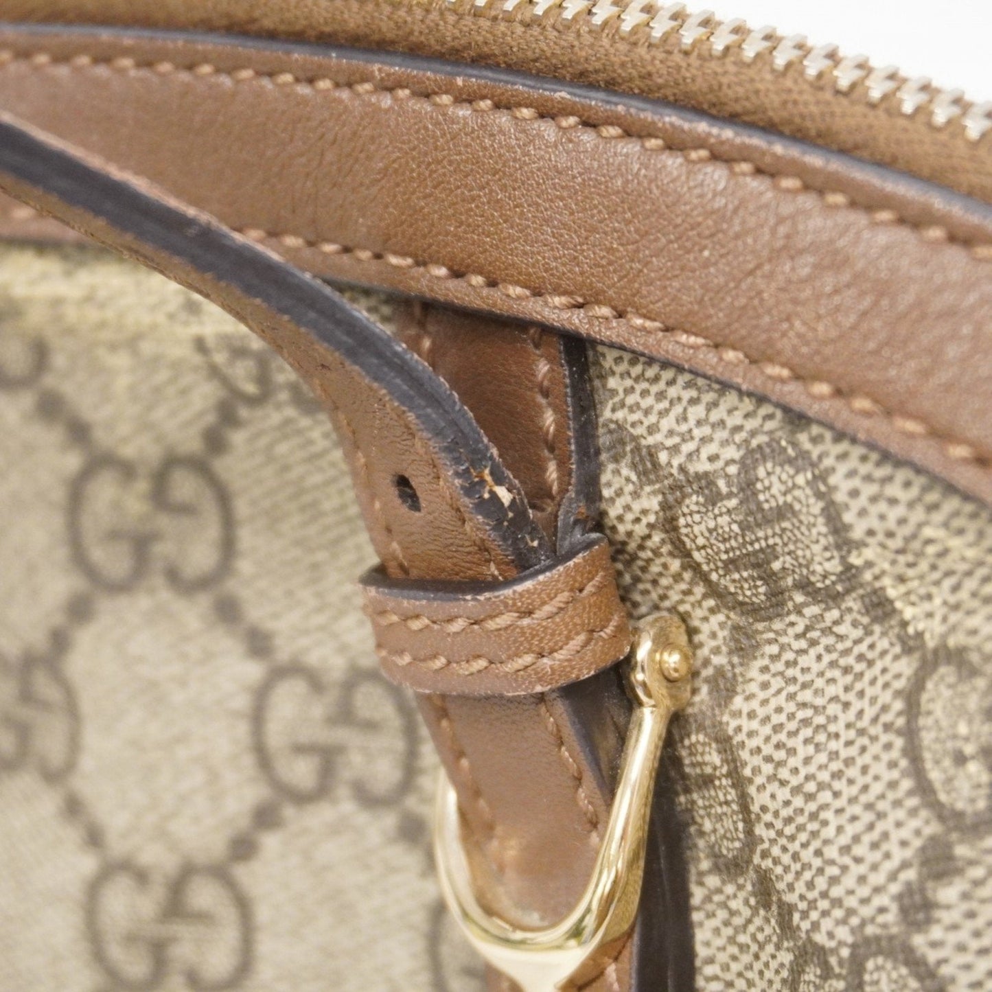 Gucci Brown Pvc Handbag