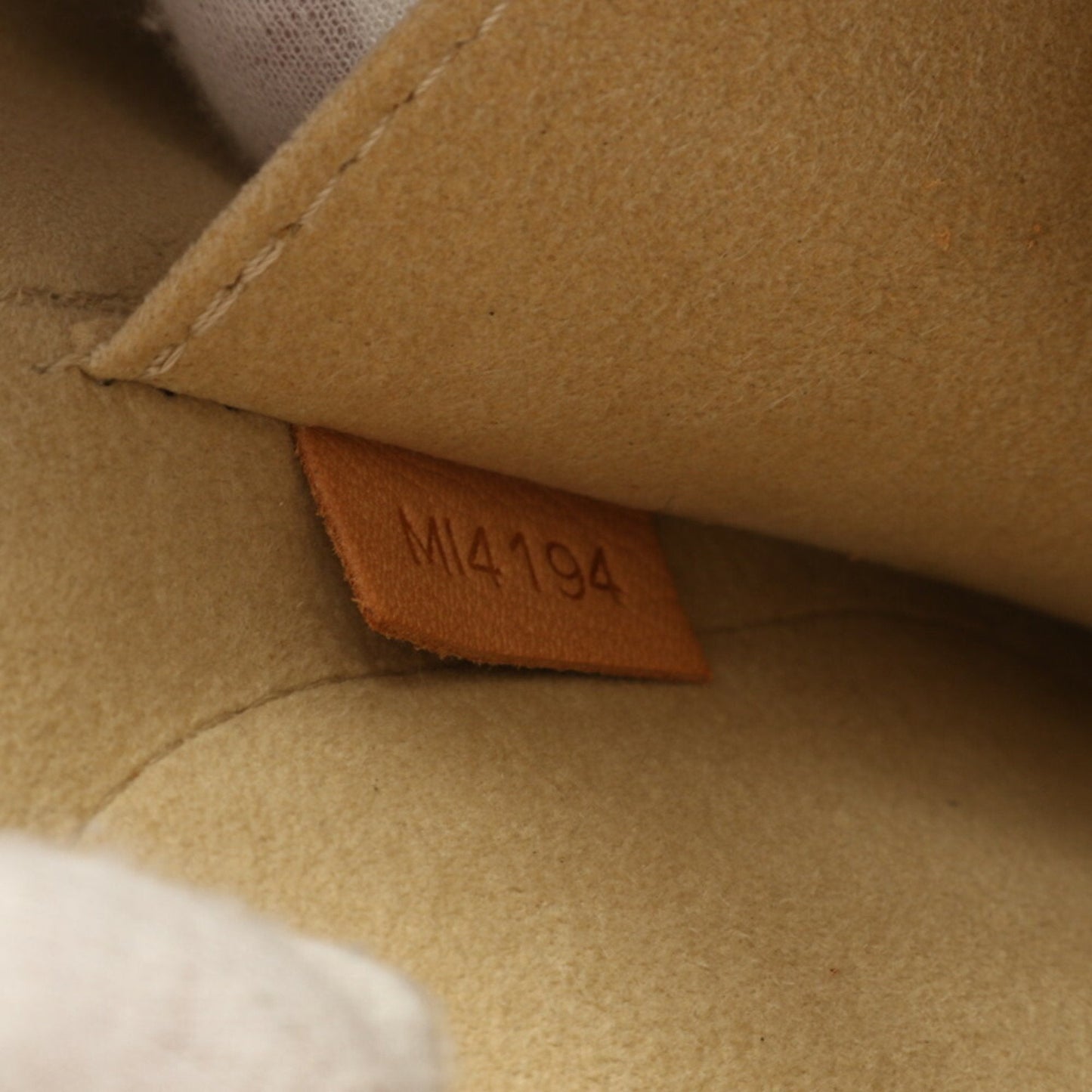 Louis Vuitton Monogram Brown Leather Coated Canvas Shoulder Bag