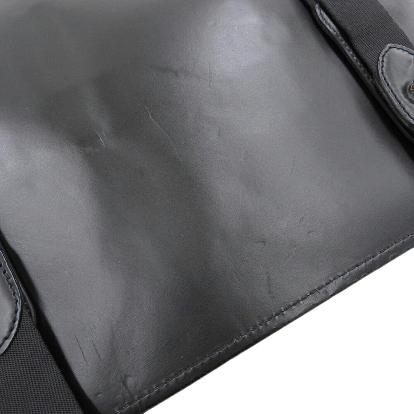 Louis Vuitton Black Leather Shoulder Bag