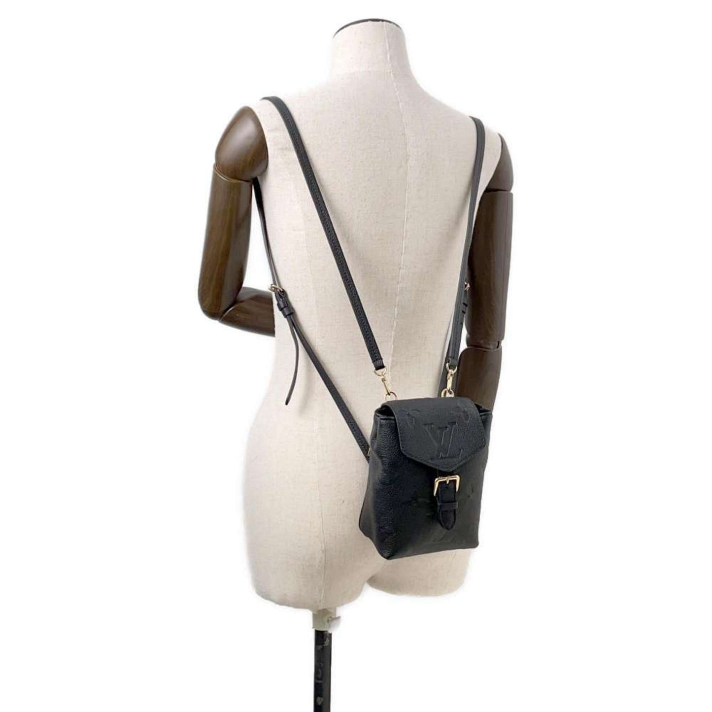Louis Vuitton Noir Monogram Empreinte Backpack