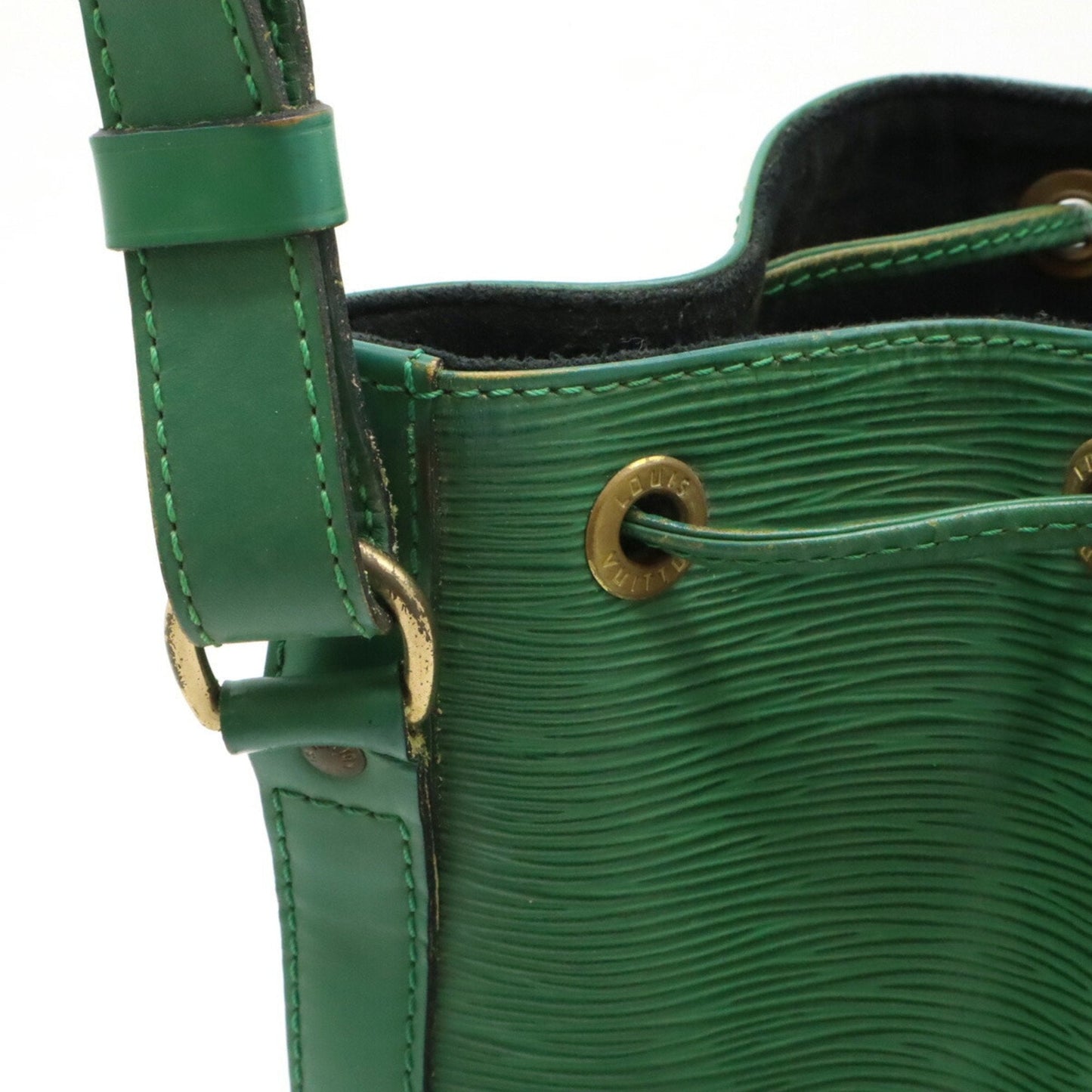 Louis Vuitton Borneo Green Shoulder Bag