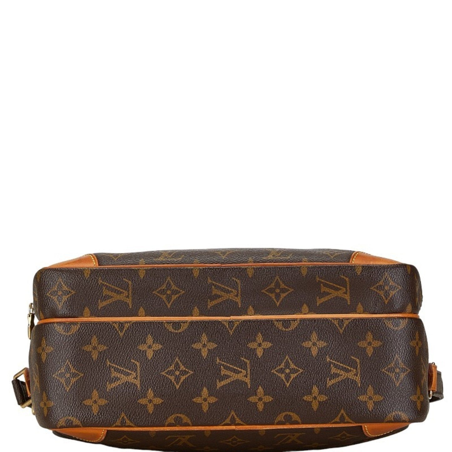 Louis Vuitton Brown Pvc Leather Shoulder Bag