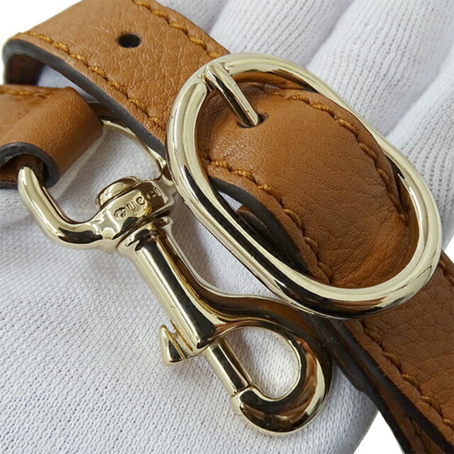 Gucci Brown Leather Handbag Shoulder Bag